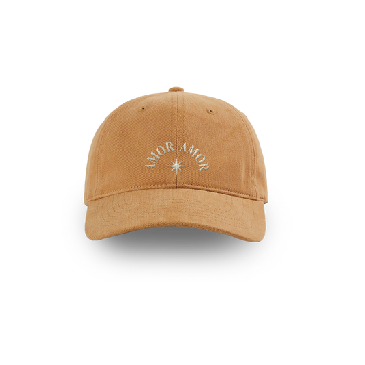 AMOR AMOR Cap - Khaki - 100% Organic Premium Cotton