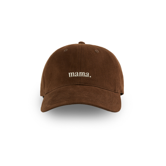 The Mama Cap - Coffee - 100% Organic Premium Cotton